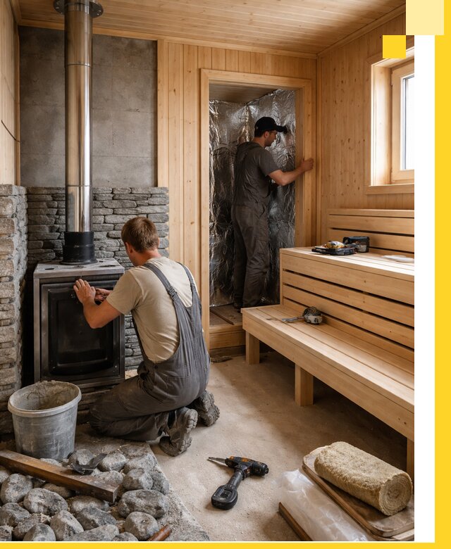 Строительство и изготовление бань под ключ в Нерюнгри