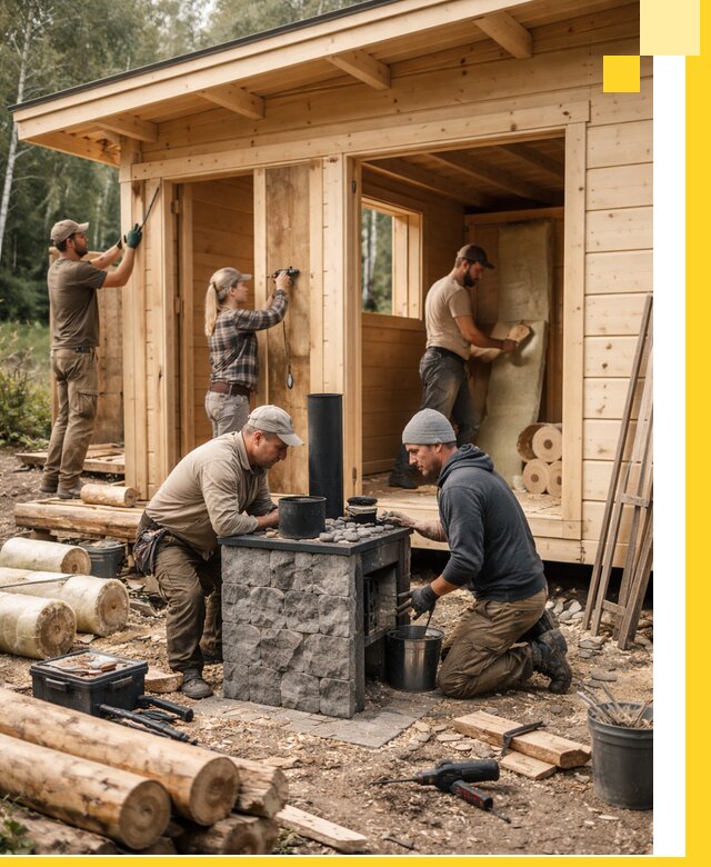 Купить баню под ключ в Нерюнгри строительство монтаж отделка