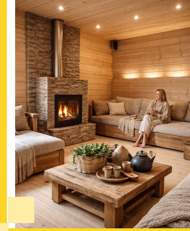 Проект бани с комнатой отдыха в Нерюнгри от 38010 р. | ЭриданНрю