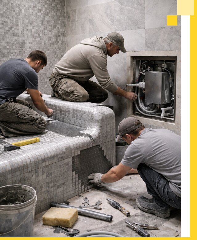 Проекты хамамов под ключ в Нерюнгри и дизайн и строительство