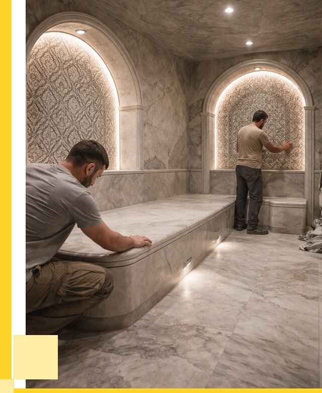 Турецкие бани под ключ в Нерюнгри от 271500 р. | ЭриданНрю