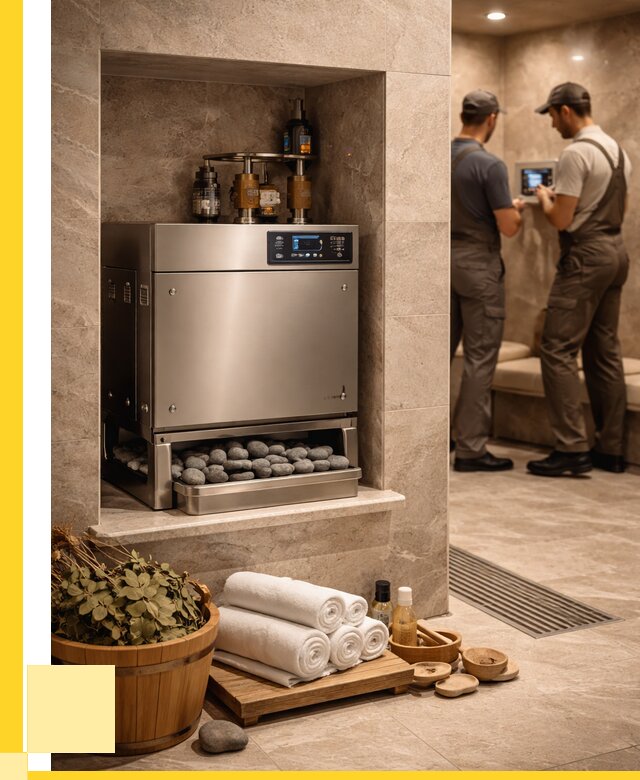 Парогенераторы для хамама в Нерюнгри от 81450 р. | ЭриданНрю