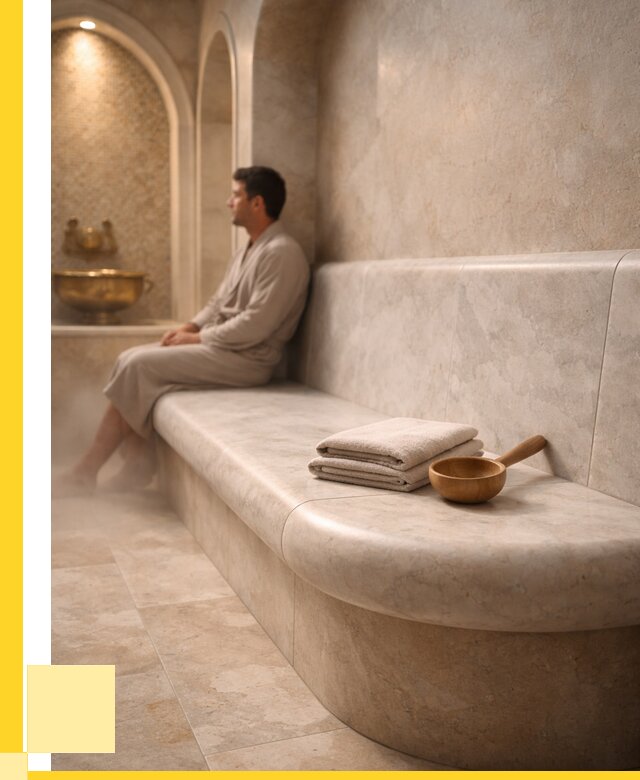 Сиденья для хамама в Нерюнгри под ключ от 13032 р. | ЭриданНрю